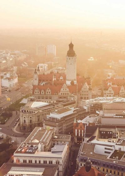 Leipzig, Drohnenfoto--Luftbild-Drohnenbild